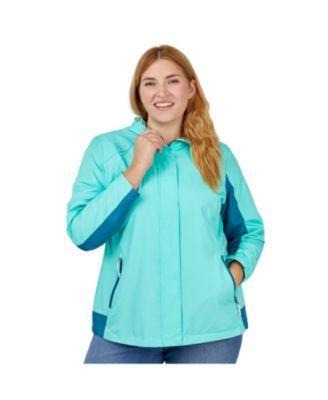 Free Country Womens Plus Size Sun swept Athlete Windbreaker Jacket Product Image