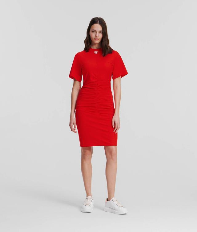 RUCHED T-SHIRT DRESS Product Image