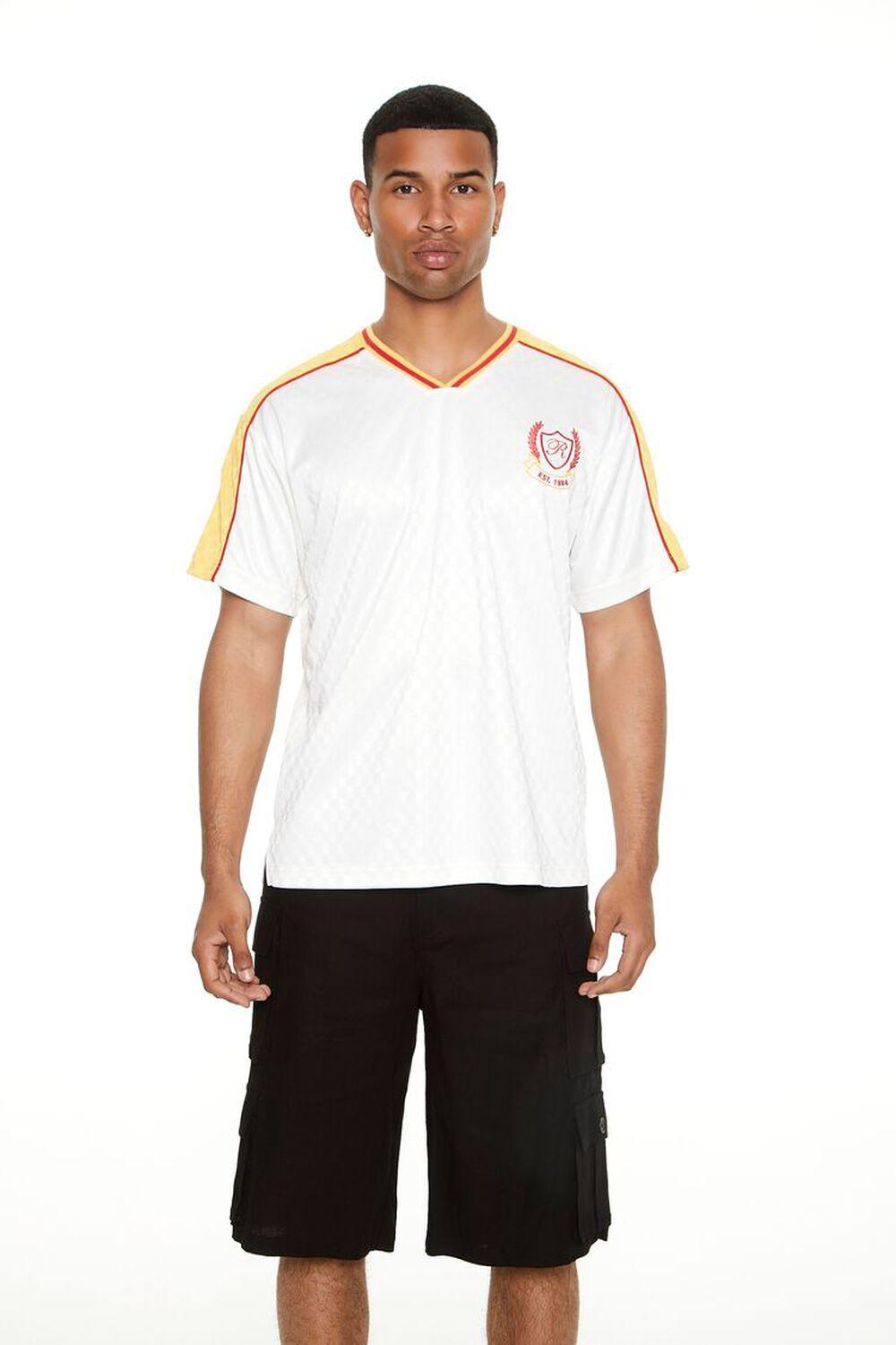 Embroidered Soccer Jersey Tee | Forever 21 Product Image