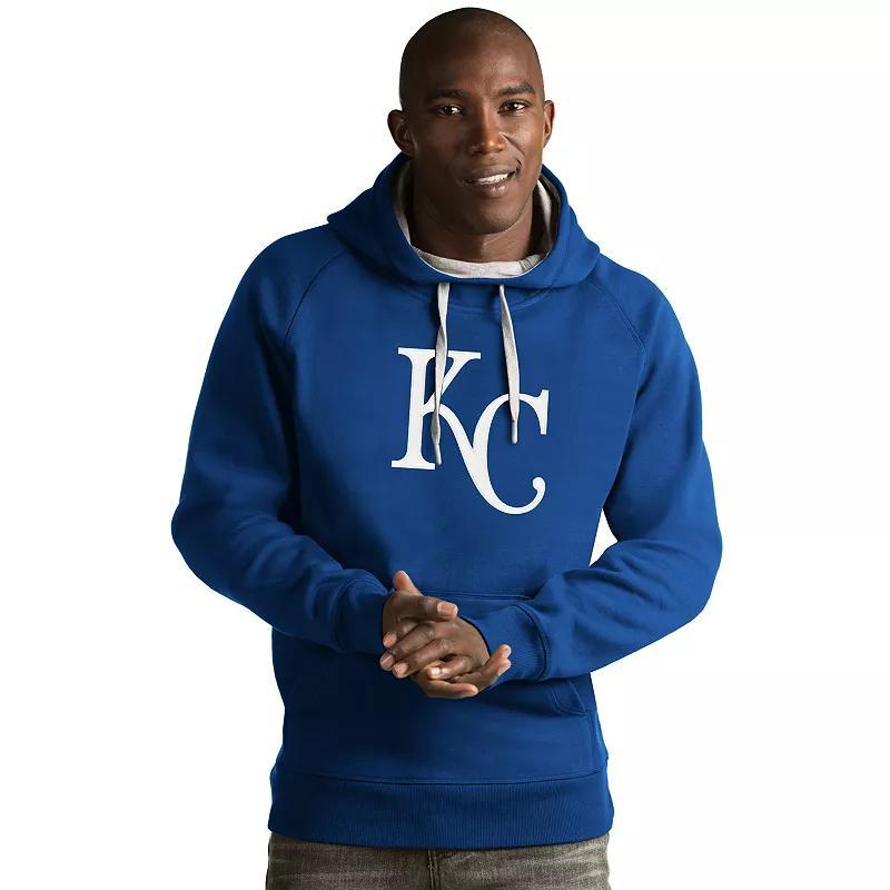 Mens Antigua Kansas City Royals Victory Logo Hoodie Product Image