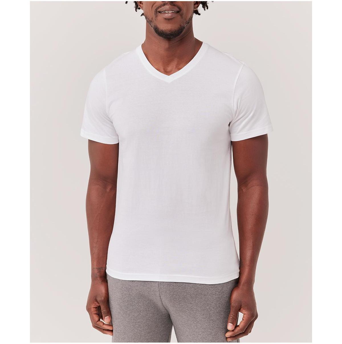 Mens Softspun V-Neck Tee S Product Image