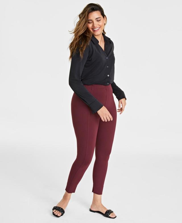 On 34th Womens Ponte Skinny Leggings, Regular and Short Lengths, Created for Macys Product Image