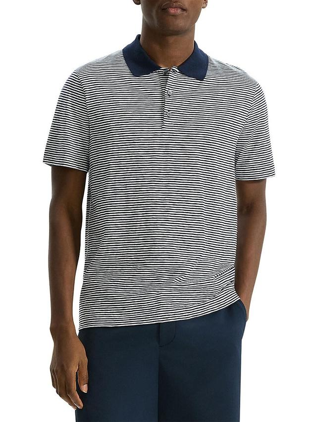 Mens Bron Polo Shirt In Cosmos Product Image