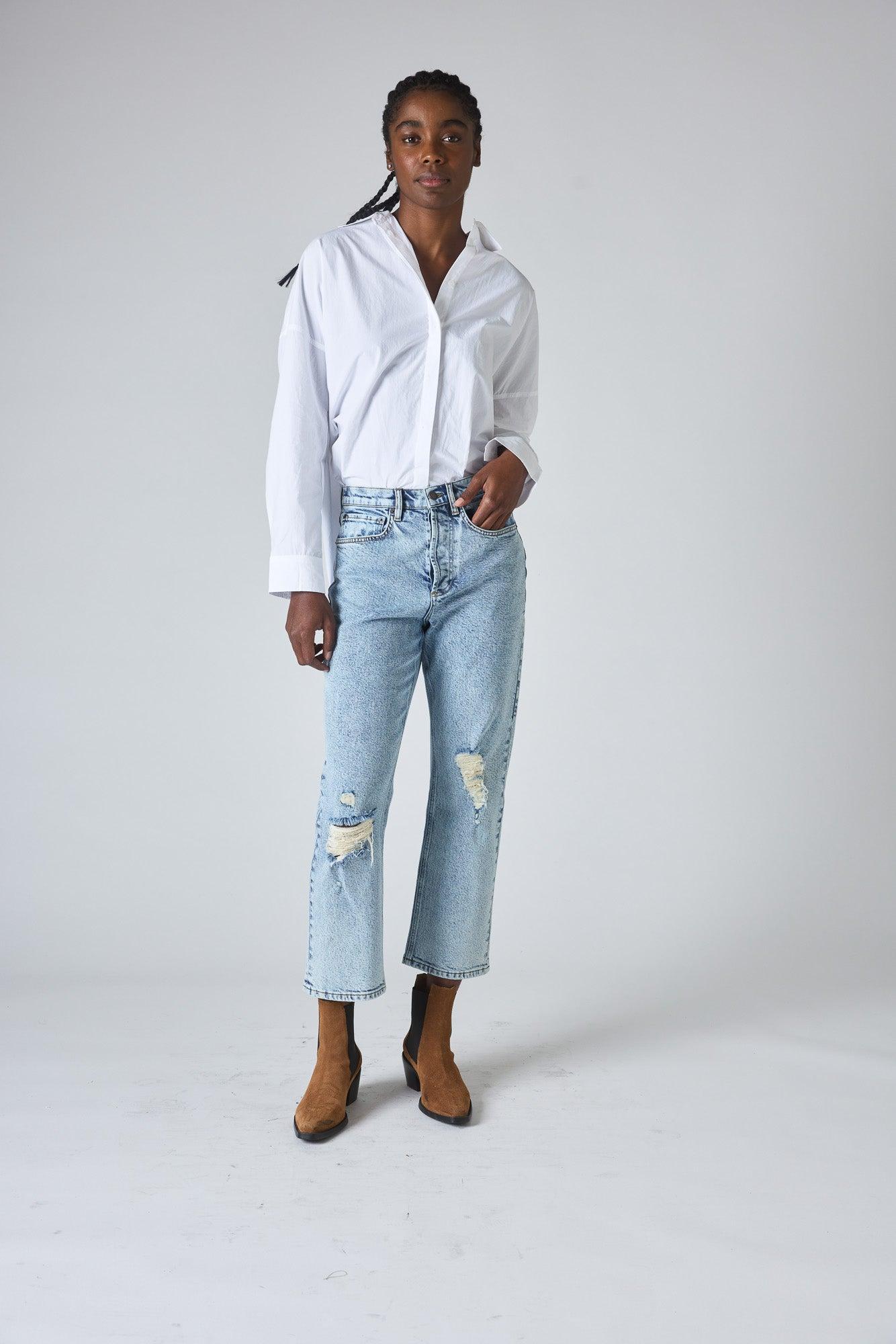 The 90s Loose Fit Denim Pants product image