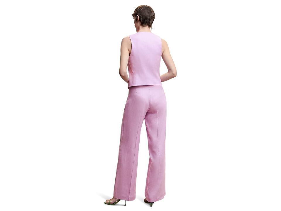 MANGO Watson Trousers (Mallow) Women's Clothing Product Image