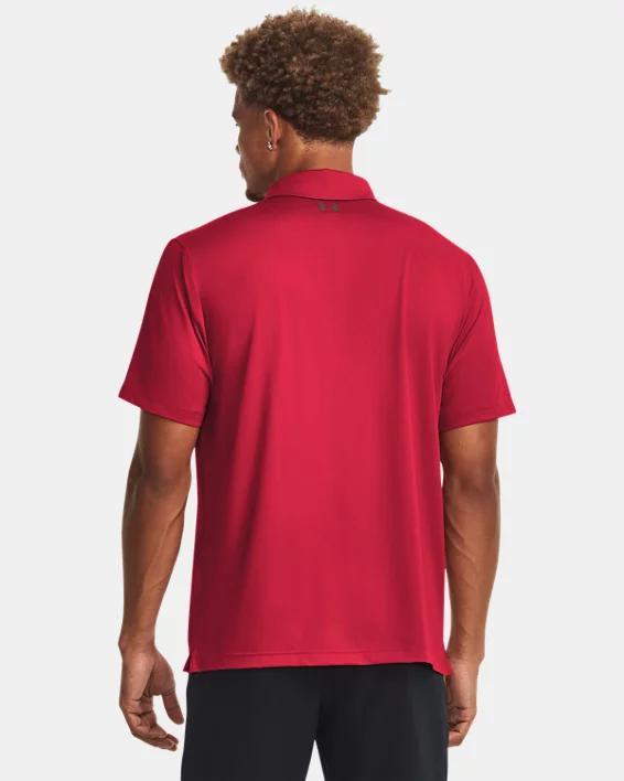 Men's UA Tee 2 Green Collegiate Polo Product Image