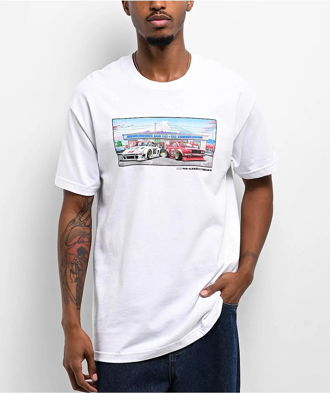 DGK x Kaido House Konbini White T-Shirt Product Image