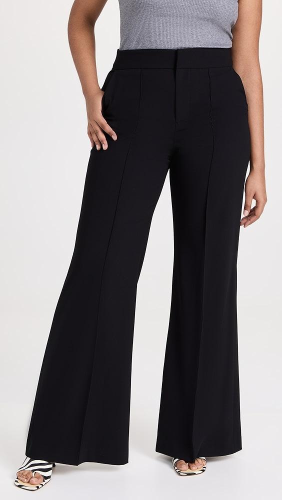 alice + olivia Dylan High Waisted Leg Pants | Shopbop Product Image