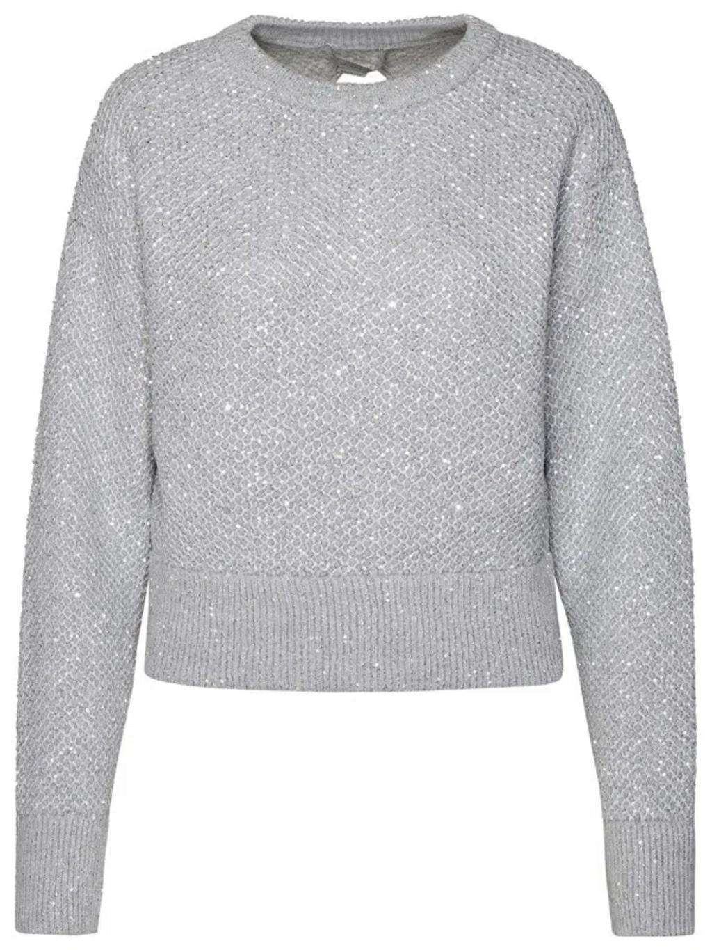 STELLA MCCARTNEY Grey Wool Blend Sweater Product Image