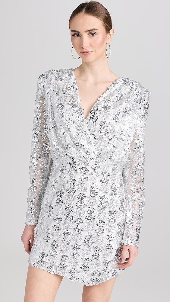 Amanda Uprichard Contessa Dress In Sequin | Shopbop Product Image