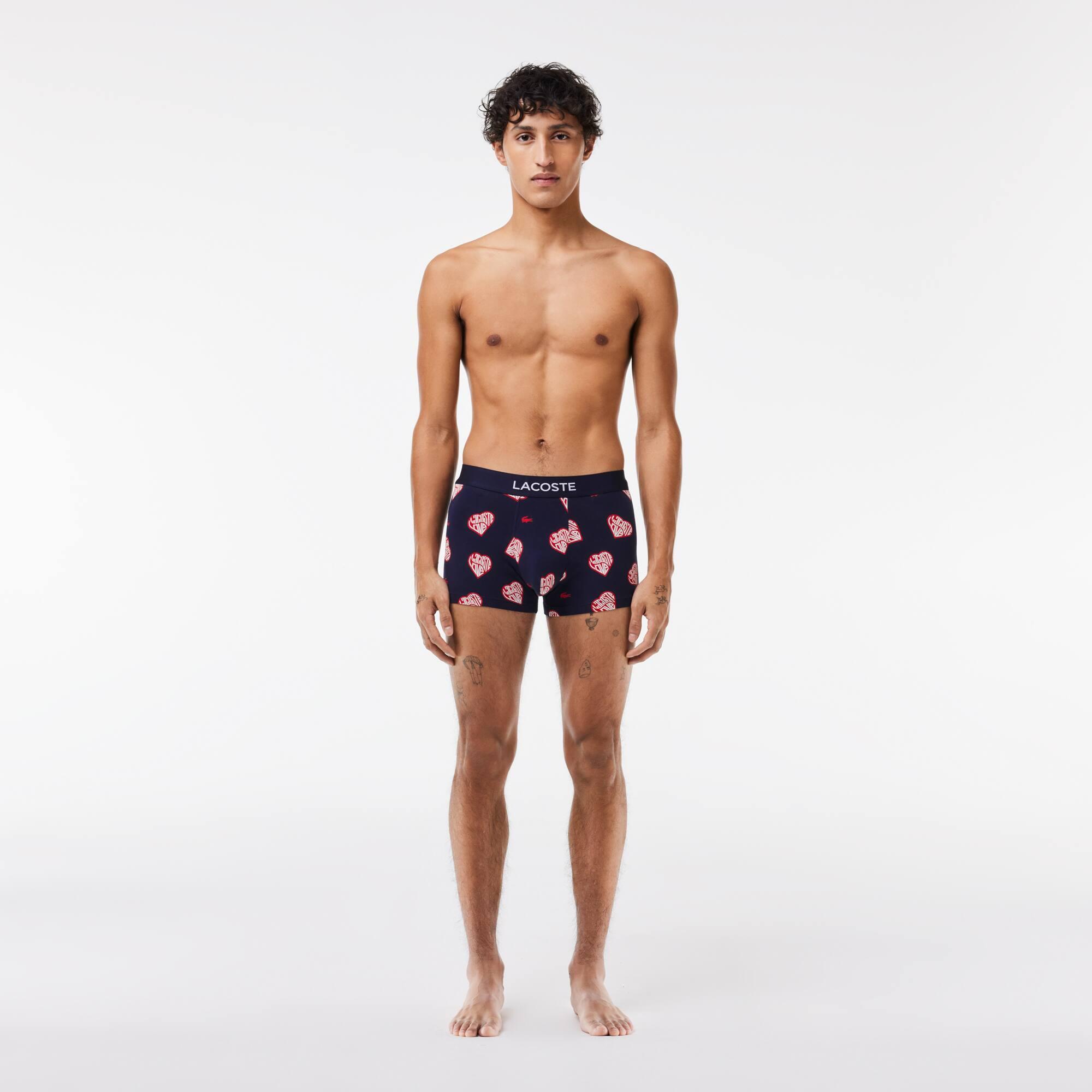 3-Pack Contrast Branded Trunks Product Image