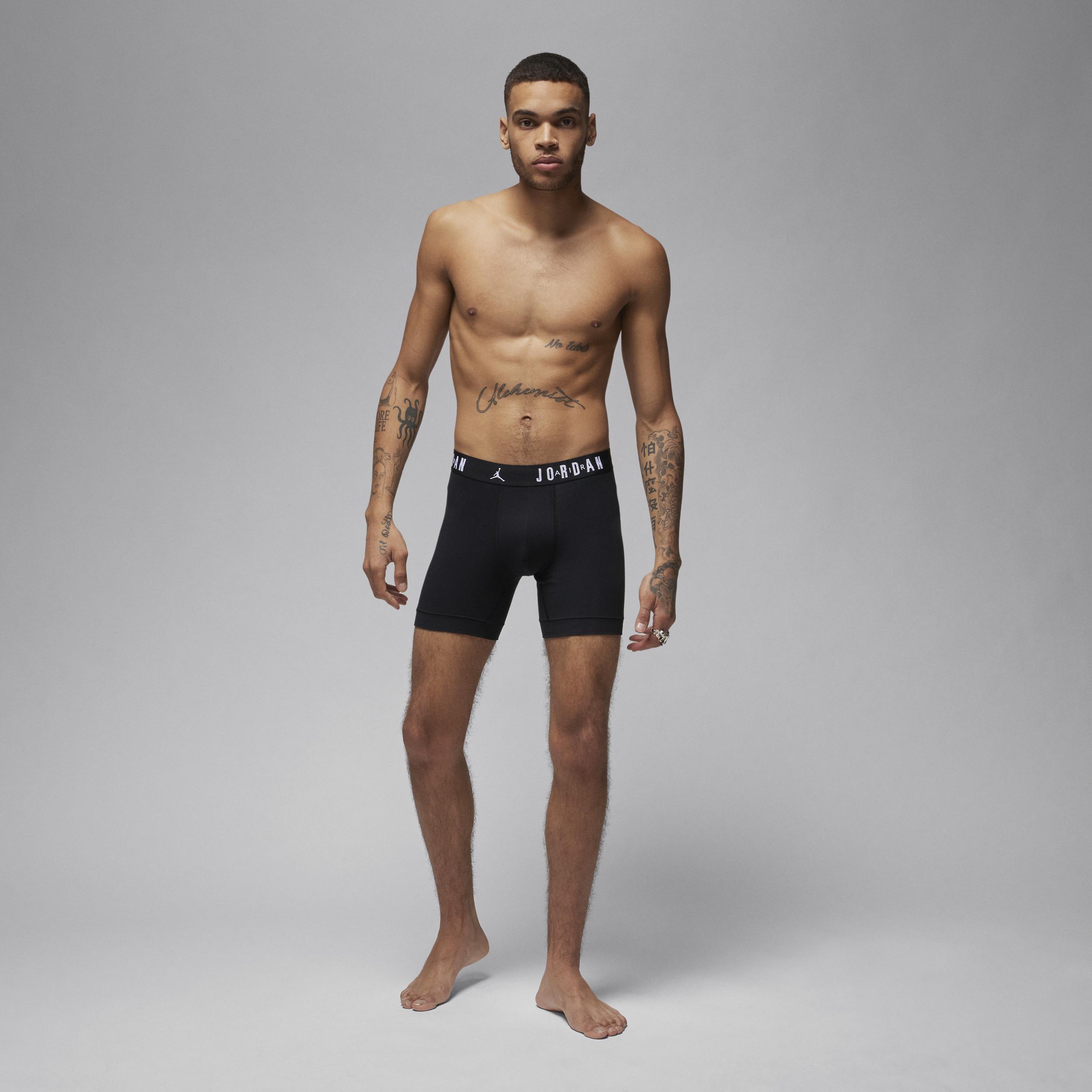 Men's Jordan Flight Cotton Boxer Briefs (3-Pack) Product Image