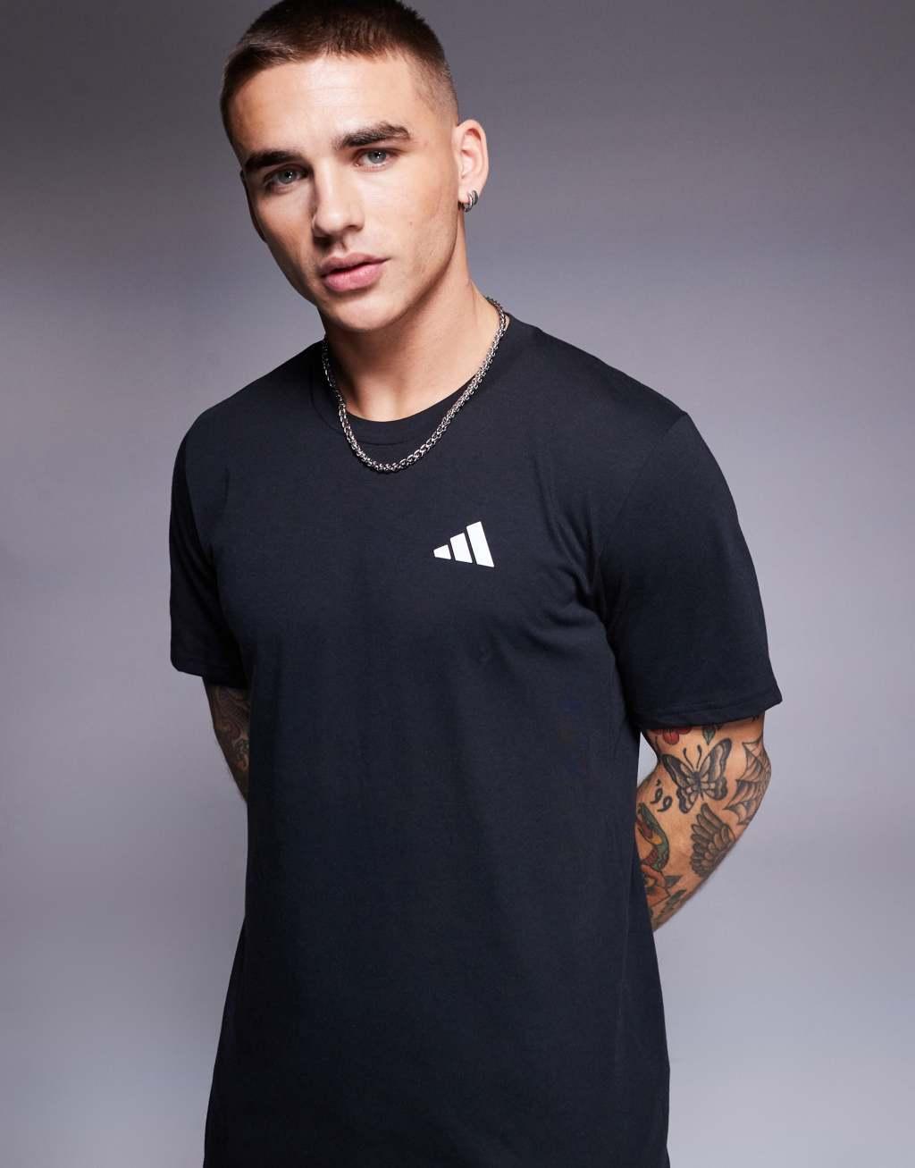 adidas Training Essentials Feelready T-shirt in black Product Image