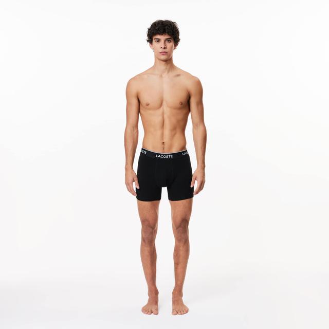 Men's Cotton Jersey Boxer Briefs 3-Pack Product Image