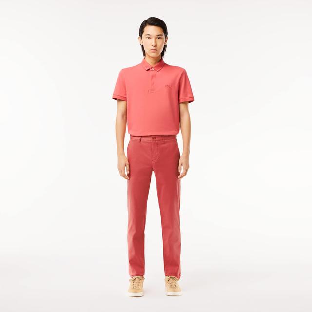 Men's New Classic Slim Fit Stretch Cotton Trousers Product Image