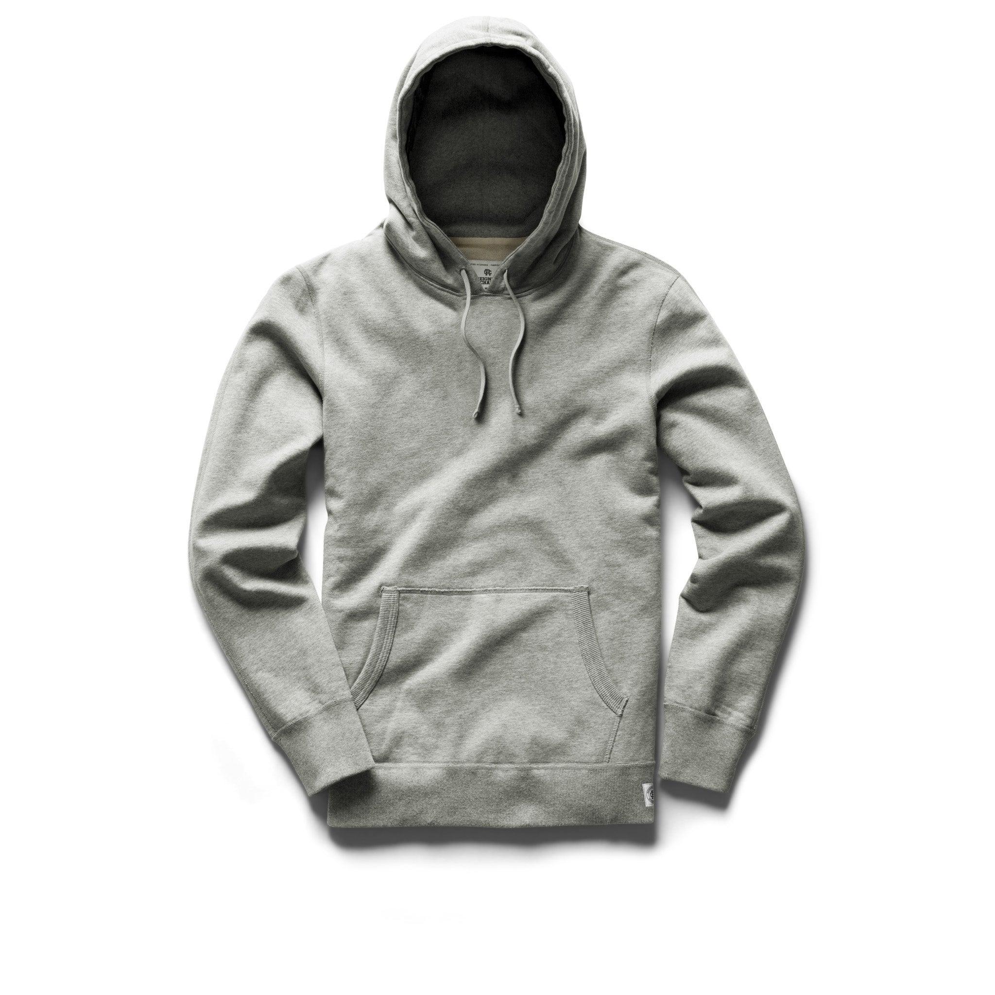 Lightweight Terry Slim Hoodie Male Product Image