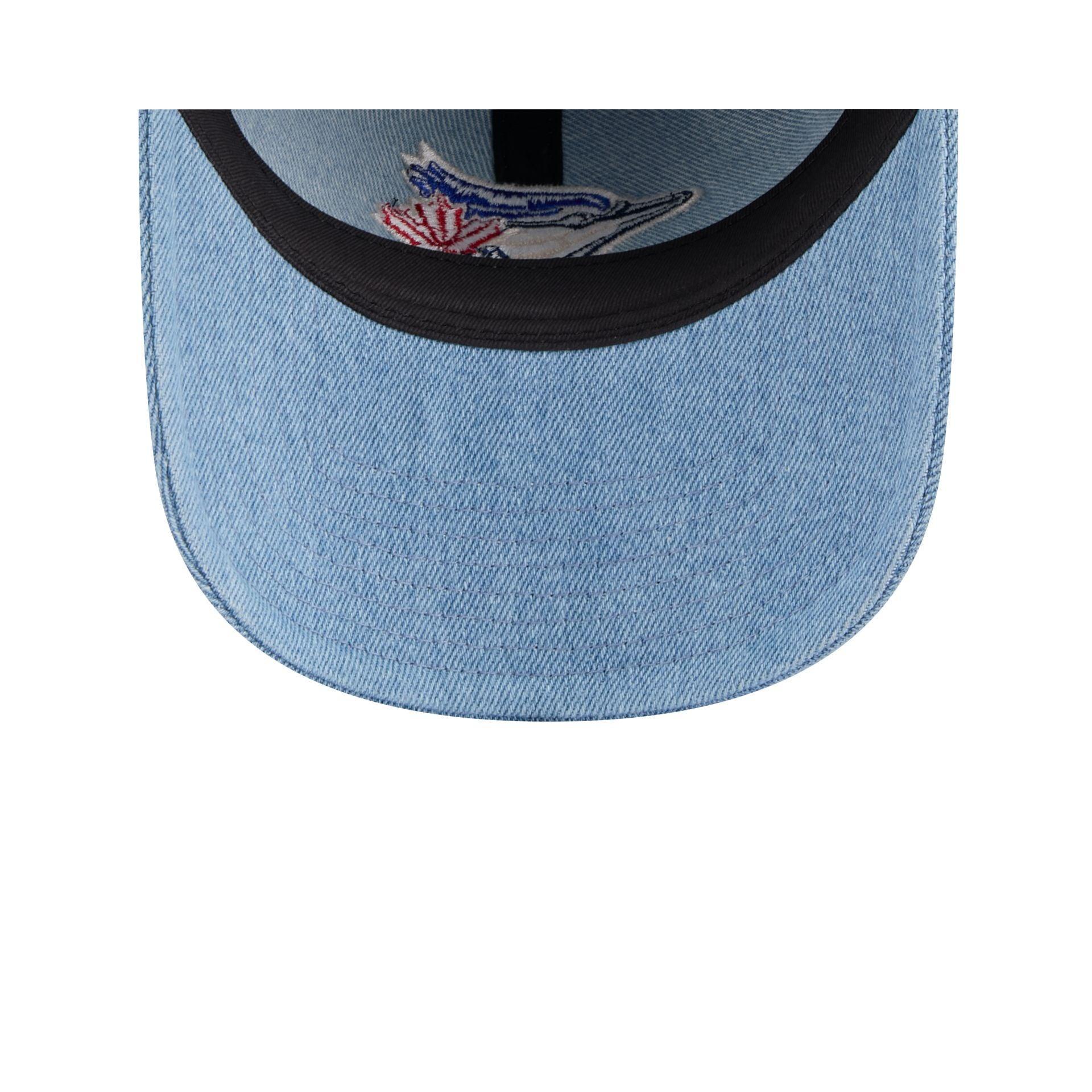 Toronto Blue Jays Washed Denim 9TWENTY Adjustable Hat Male Product Image