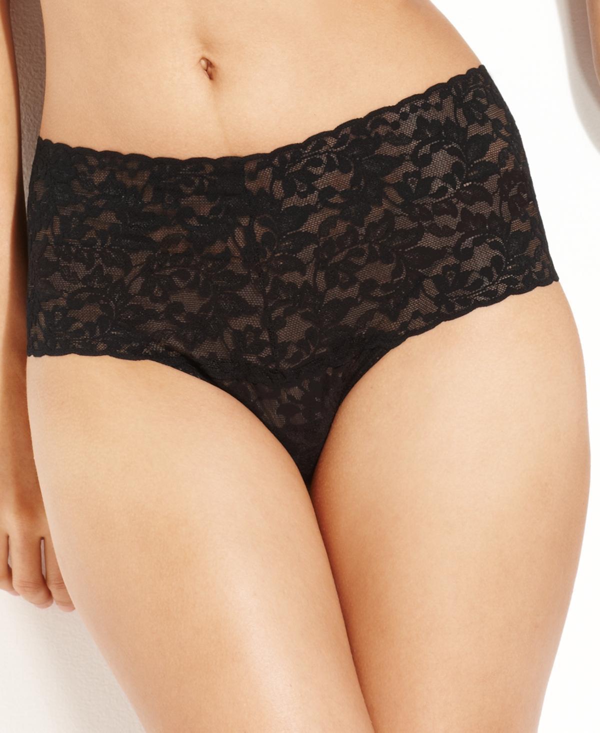 Hanky Panky Signature Lace Retro Thong Product Image