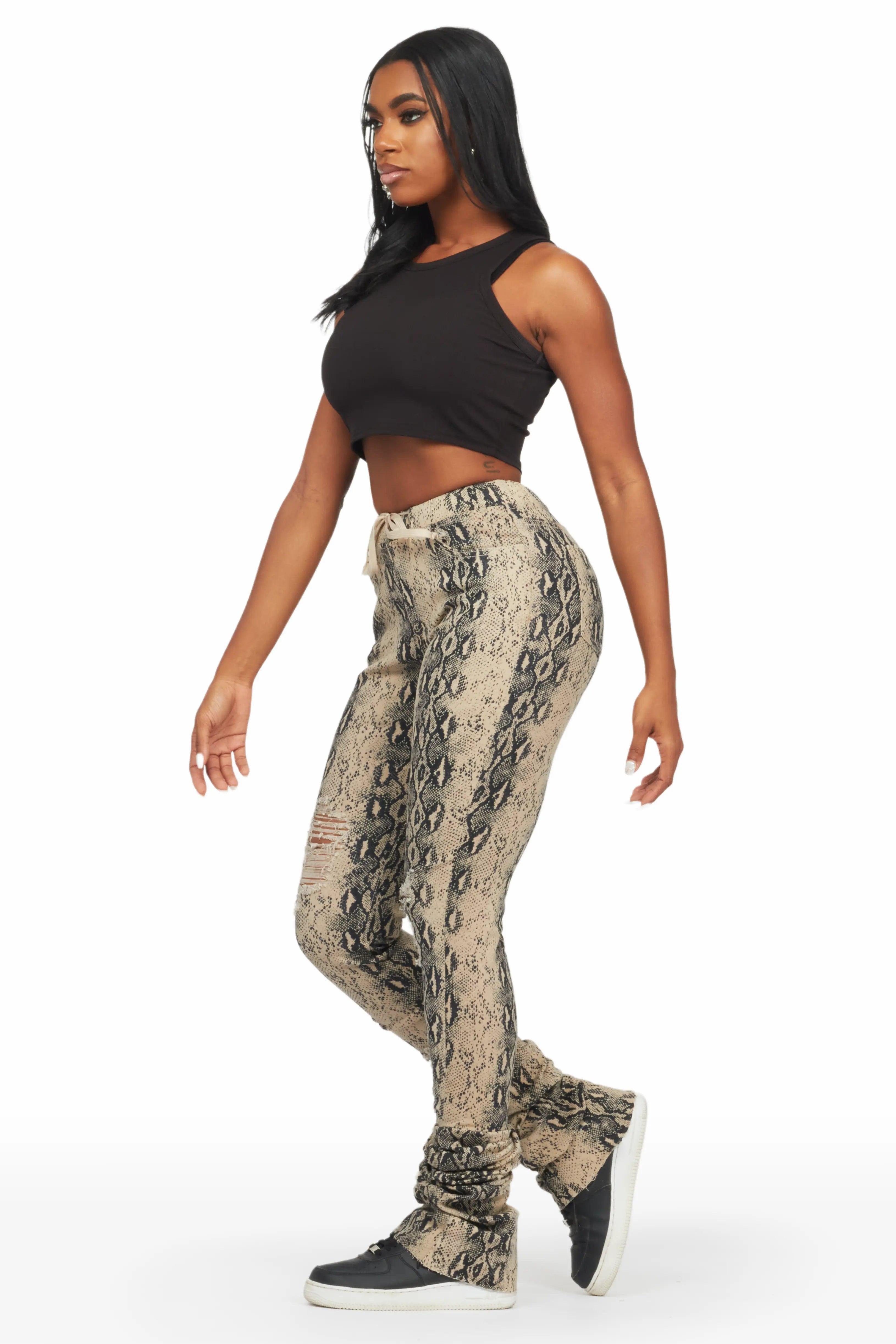 Erriona Snake Super Stacked Pant Female Product Image