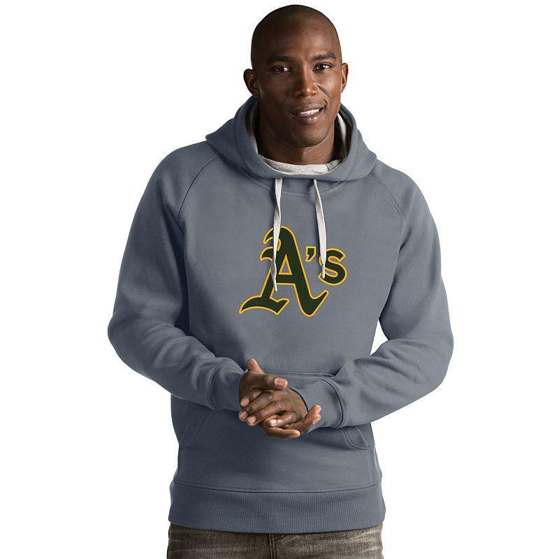 Mens Antigua Oakland Athletics Victory Logo Hoodie Product Image