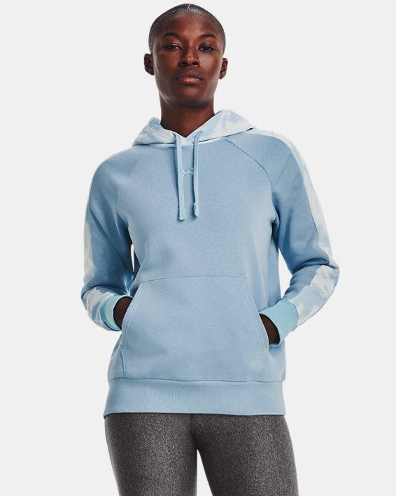 Women's UA Rival Fleece Blocked Hoodie Product Image