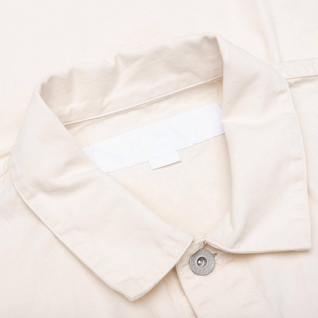 Short Coverall Jacket - White Male Product Image