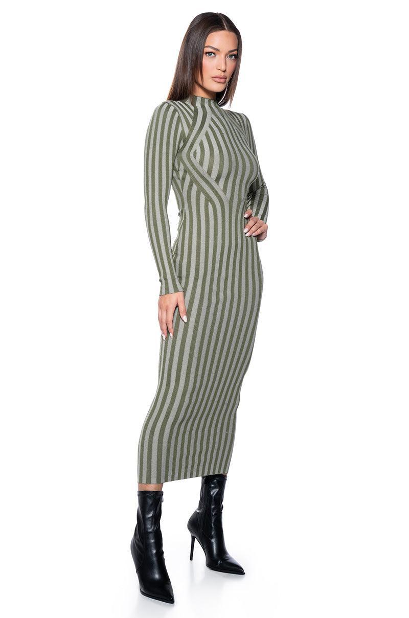 SLINK MY WAY KNIT MAXI DRESS Product Image