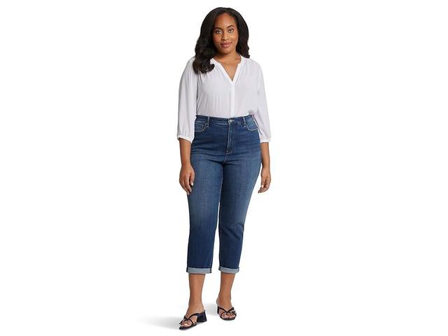 NYDJ Margot High Waist Girlfriend Jeans Product Image