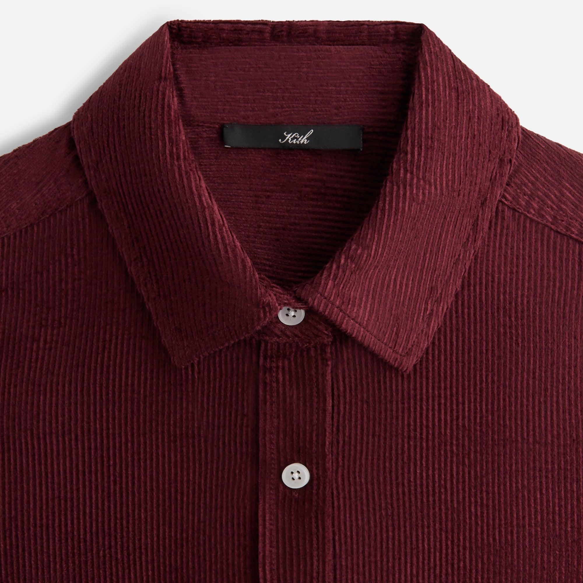 Kith Women Ora II Cord Shirt - Magma Female Product Image