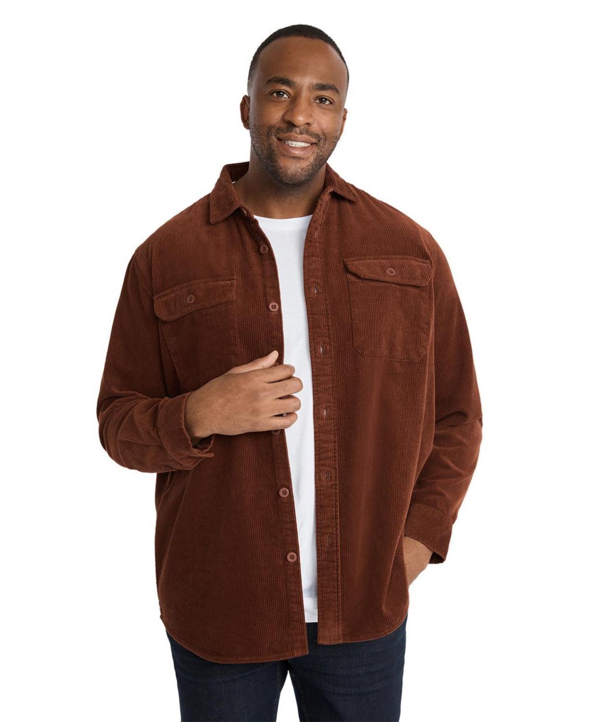 Johnny Bigg Mens Stan Corduroy Overshirt Jacket Product Image