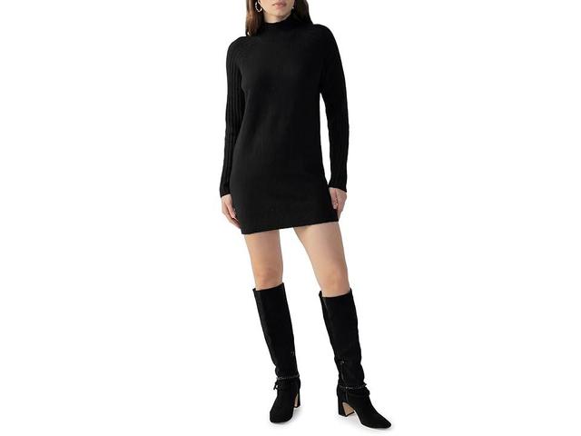 Sanctuary Day To Day Sweaterdress (Black) Women's Dress Product Image