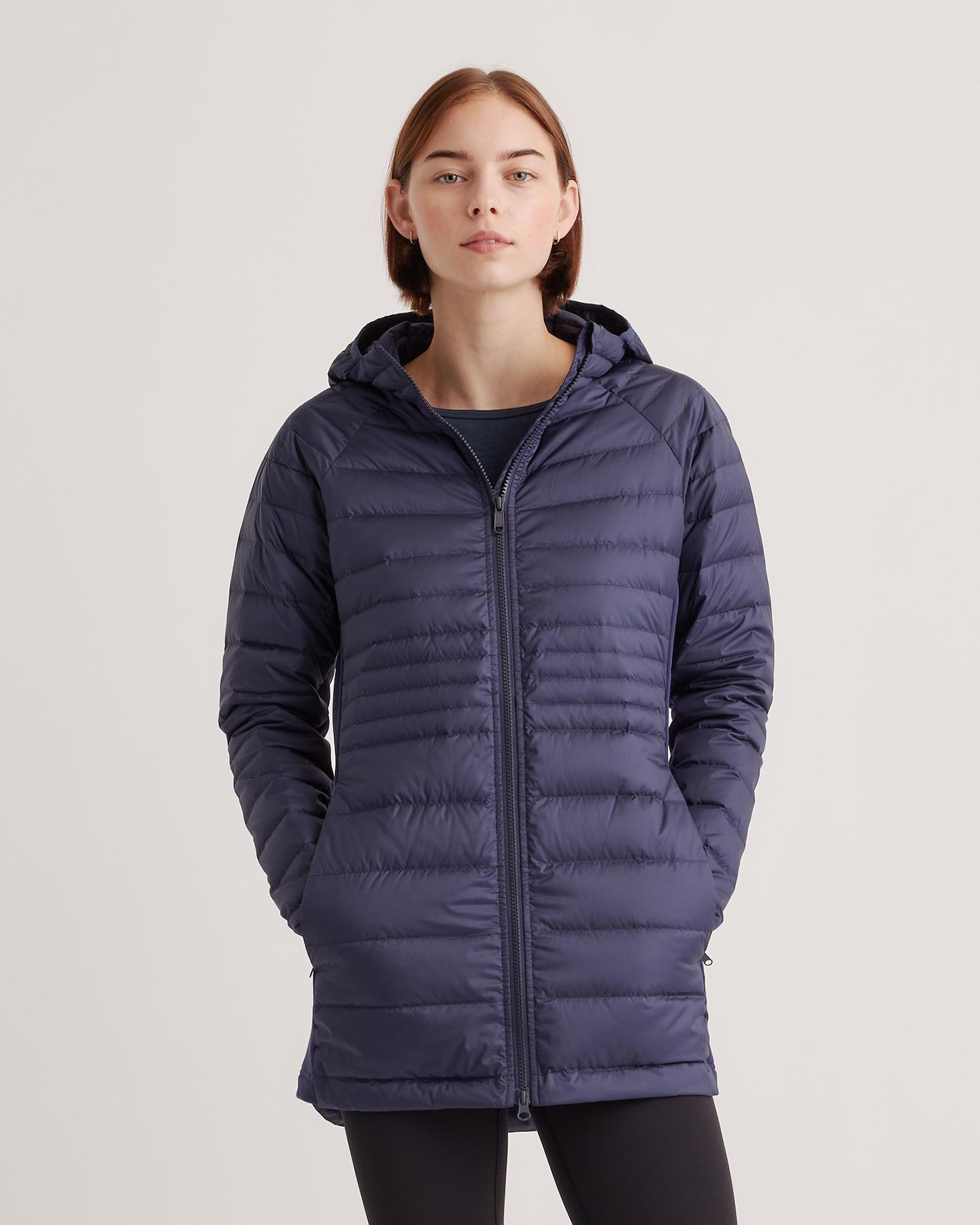 Lightweight Down Packable Long Puffer Jacket product image