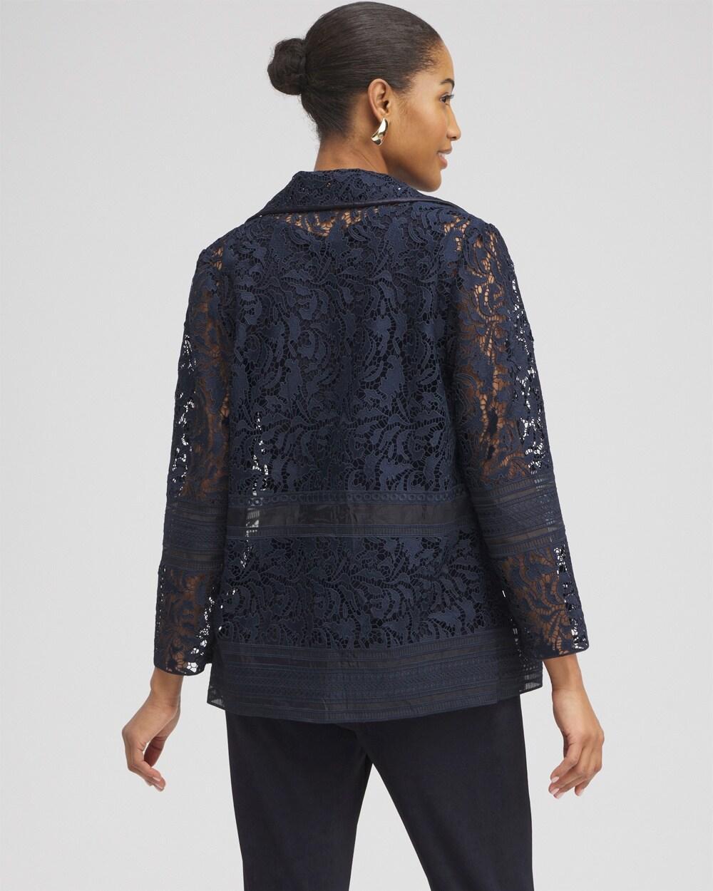 Travelers™ Collection Lace Organza Jacket Product Image