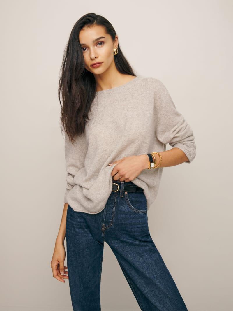 Cashmere Boyfriend Sweater Product Image