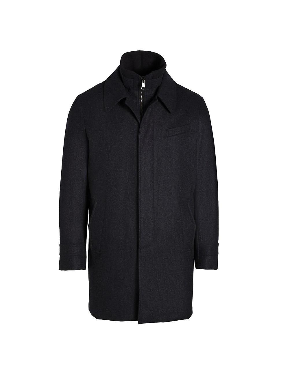 Norwegian Wool Down Filled Euro Coat Product Image