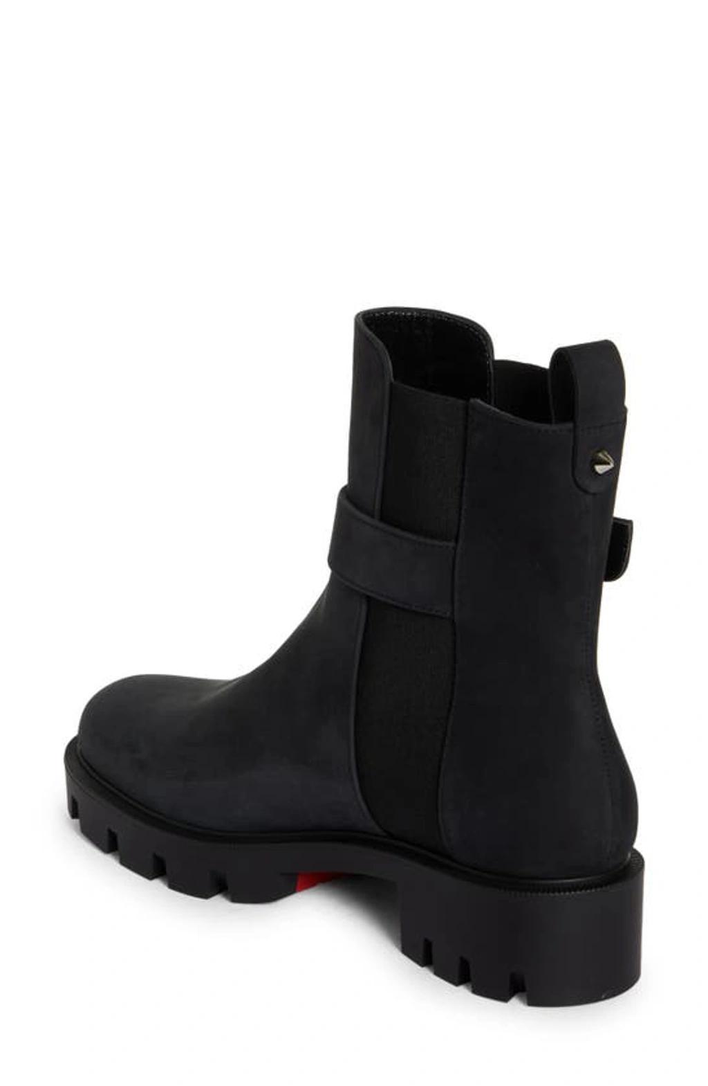 Cl Logo Lug Sole Chelsea Boot In Black Product Image