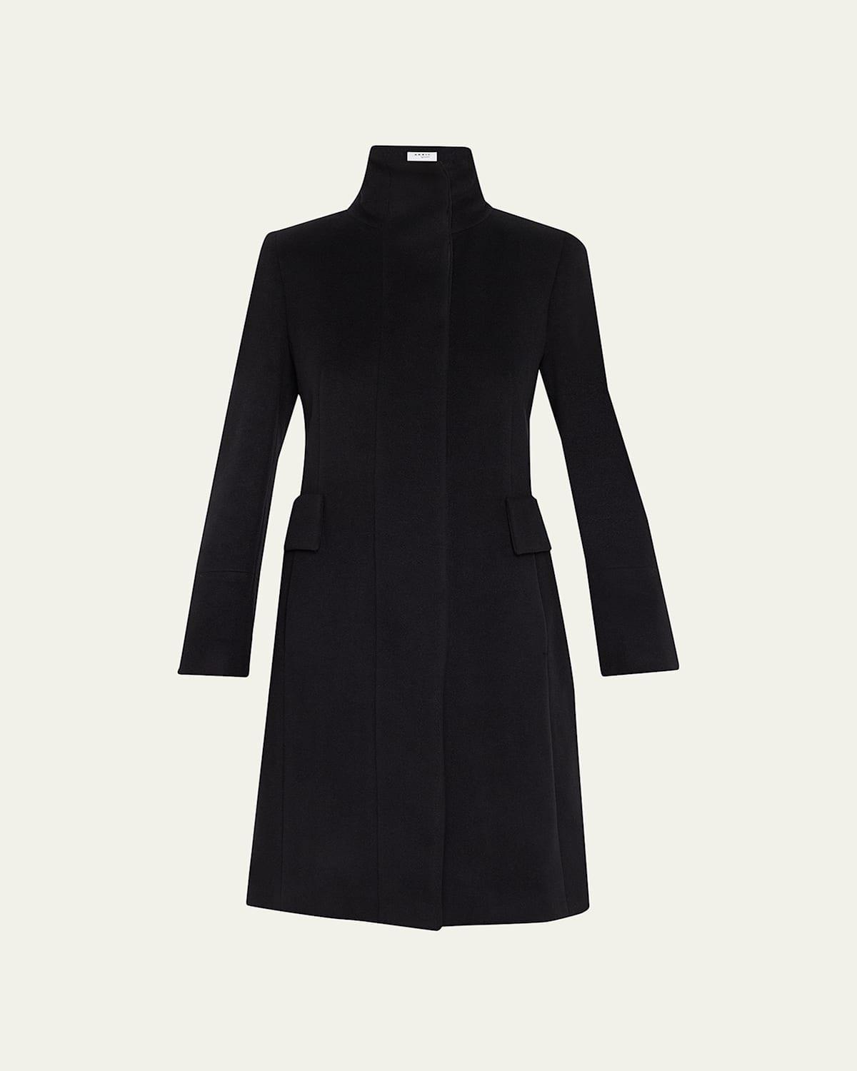 Duffle Knee-Length Wool Coat Product Image