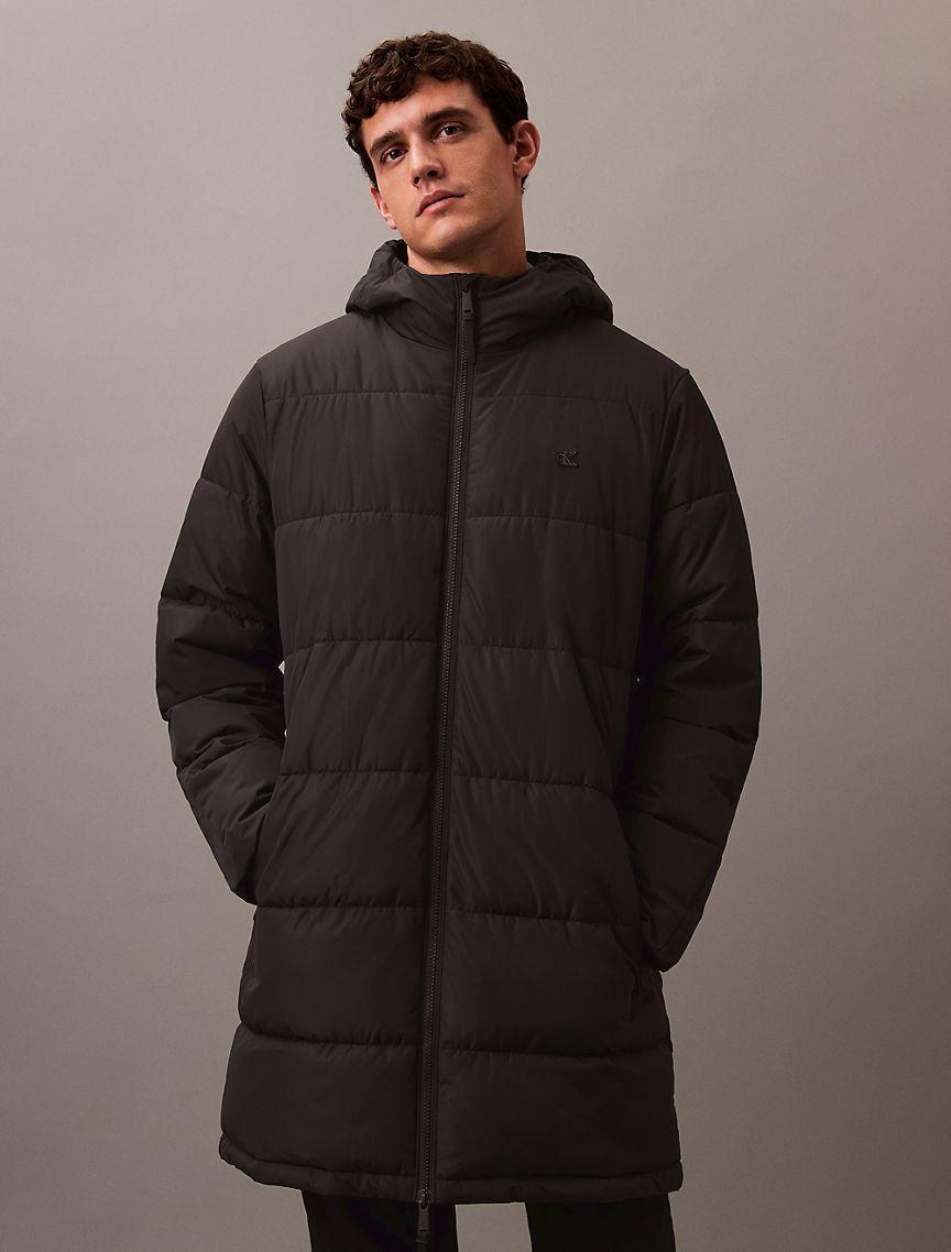 Heavyweight Hooded Long Puffer Coat Product Image