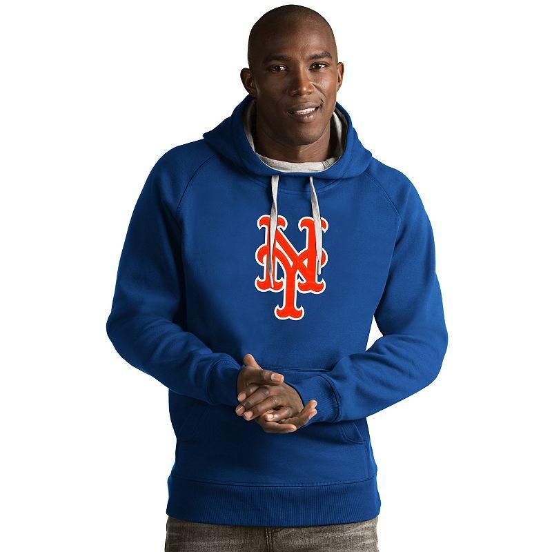 Mens Antigua New York Mets Victory Logo Hoodie Product Image