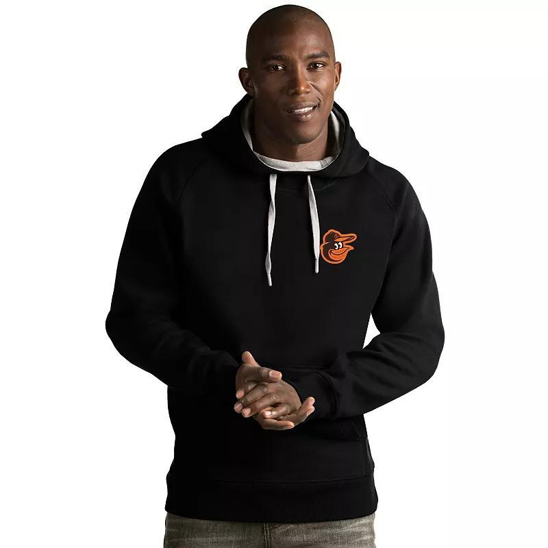 Mens Antigua Baltimore Orioles Victory Pullover Hoodie Product Image