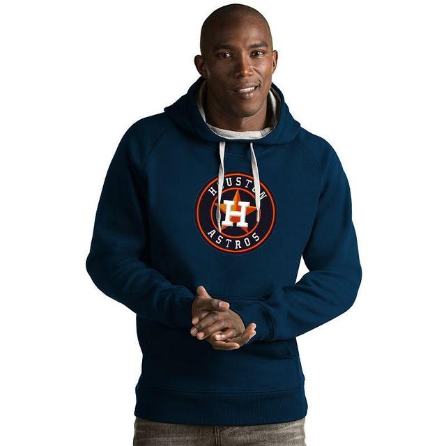 Mens Antigua Houston Astros Victory Logo Hoodie Blue Product Image