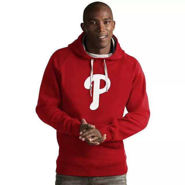 Mens Antigua St. Louis Cardinals Victory Logo Hoodie Product Image