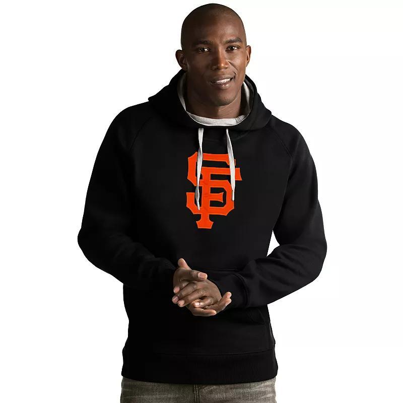 Mens Antigua Pittsburgh Pirates Victory Logo Hoodie Product Image