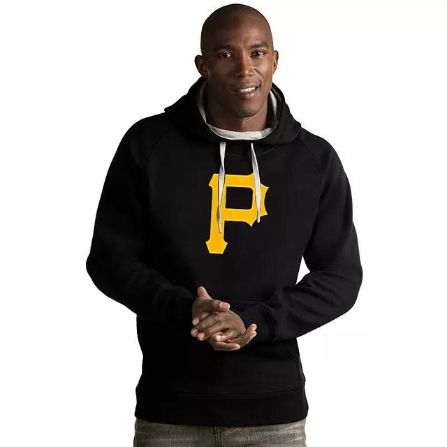 Mens Antigua Pittsburgh Pirates Victory Logo Hoodie Product Image