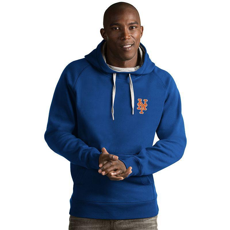 Mens Antigua New York Mets Victory Pullover Hoodie Product Image