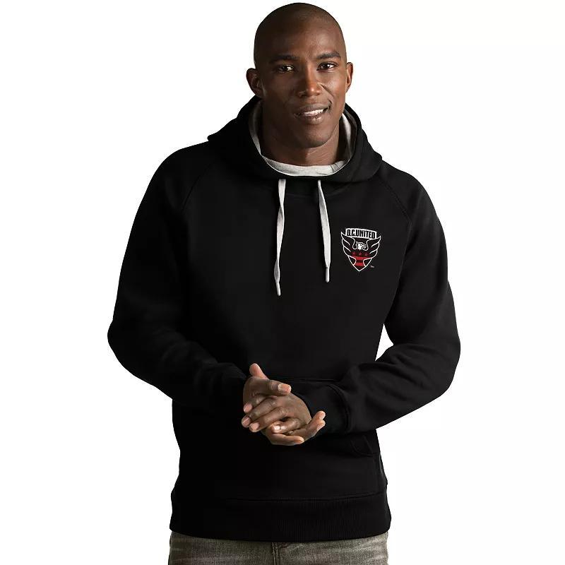 Mens Antigua DC United Victory Pullover Hoodie Product Image