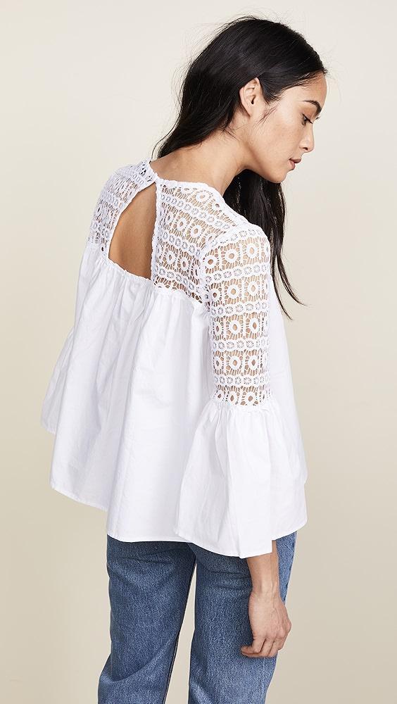 endless rose Crochet Blouse | Shopbop Product Image