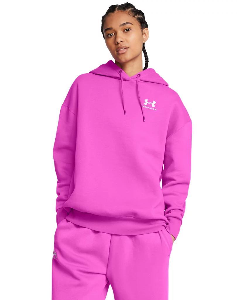 Women's UA Icon Fleece Oversized Hoodie Product Image