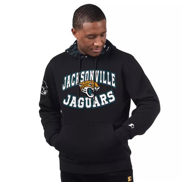 Mens Starter Jacksonville Jaguars Thursday Night Gridiron Pullover Hoodie Product Image