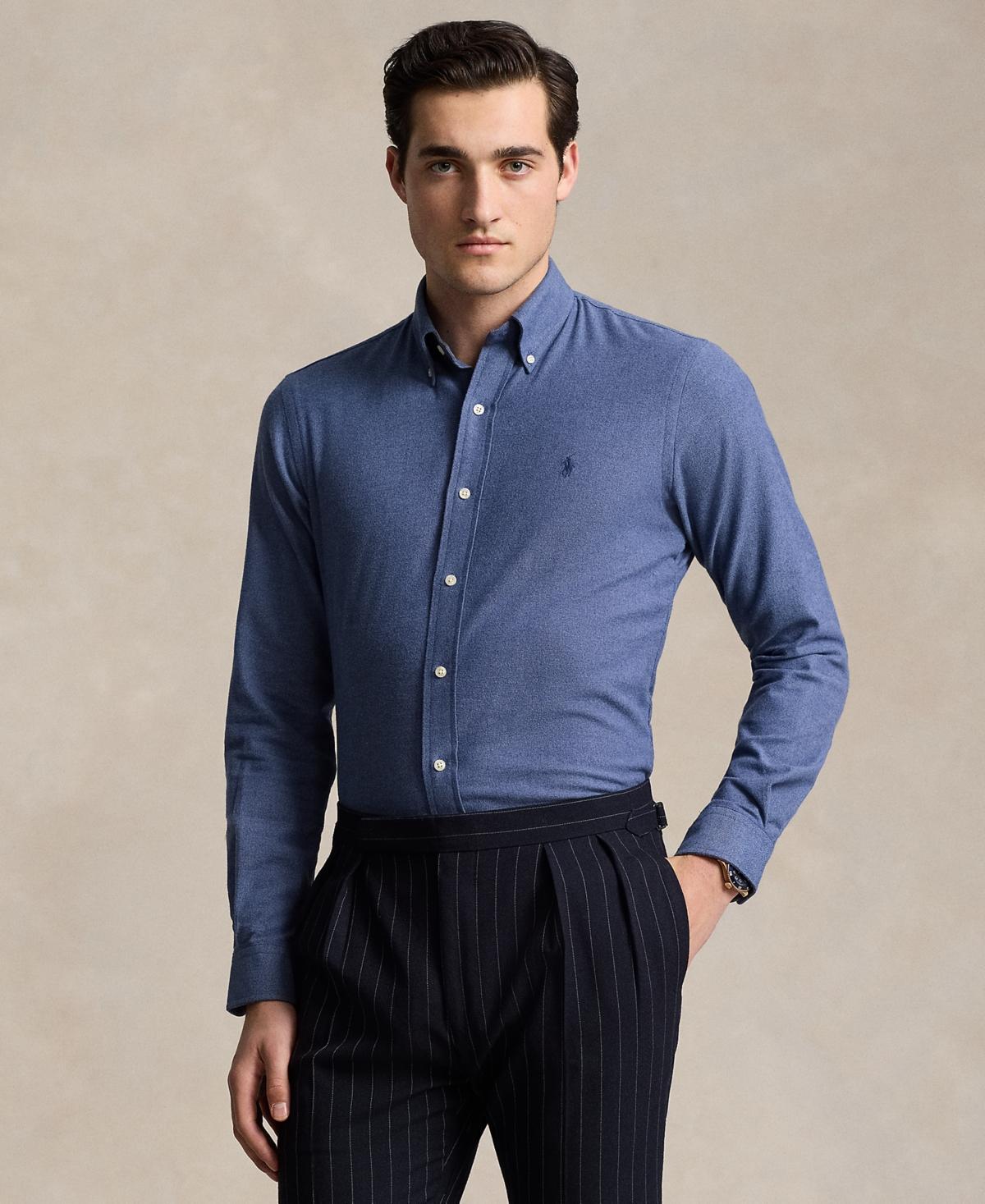 Polo Ralph Lauren Mens Classic-Fit Performance Twill Shirt Product Image